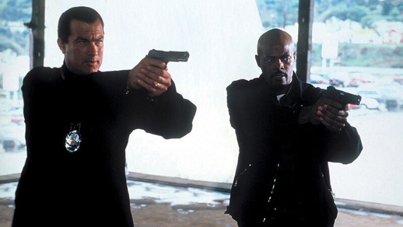 Steven Seagal y Keenen Ivory Wayans protagonizan 'Glimmer Man', en MegaCine