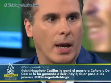 Manu Sainz en El Chiringuito Manu Sainz en El Chiringuito
