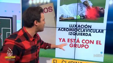 Nacho Peña en El Chiringuito de Jugones Nacho Peña en El Chiringuito de Jugones