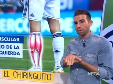 Santi Calleja, fisioterapeuta en El Chiringuito Santi Calleja, fisioterapeuta en El Chiringuito