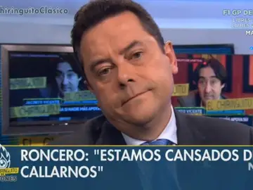 Tomás Roncero en El Chiringuito Tomás Roncero en El Chiringuito