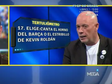 Alfredo Duro en el tertuliómetro Alfredo Duro en el tertuliómetro