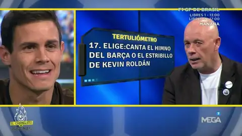 Alfredo Duro en el tertuliómetro Alfredo Duro en el tertuliómetro