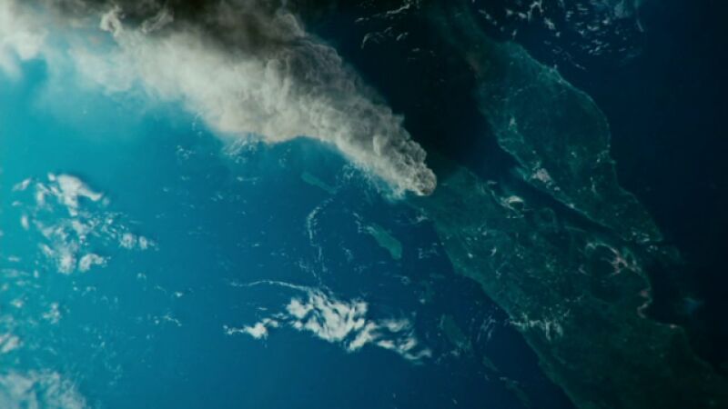 El volcán que apagó el Sol en la Tierra