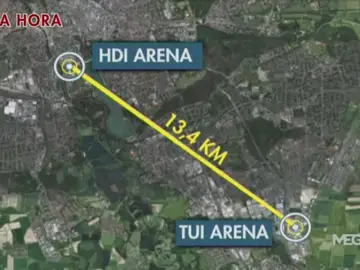 Partido suspendido entre Alemania y Holanda Partido suspendido entre Alemania y Holanda