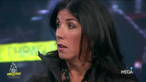 Cristina Cubero, en 'El Chiringuito de Mega'. Cristina Cubero, en 'El Chiringuito de Mega'.