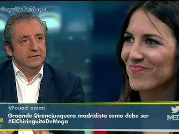 Josep Pedrerol e Irene Junquera Josep Pedrerol e Irene Junquera