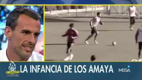 Antonio Amaya revive su infancia en El Chiringuito Antonio Amaya revive su infancia en El Chiringuito