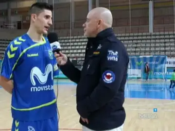 Carlos Ortiz, de Inter Movistar, en El Punterazo Carlos Ortiz, de Inter Movistar, en El Punterazo