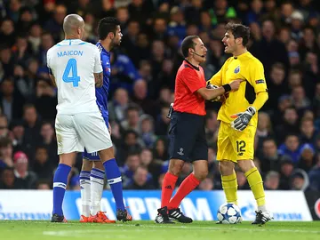Iker Casillas y Diego Costa Iker Casillas y Diego Costa