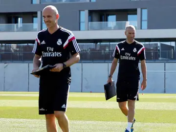 David Bettoni y Zinedine Zidane David Bettoni y Zinedine Zidane