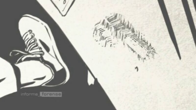 El criminal se cambió de ropa dentro de la casa