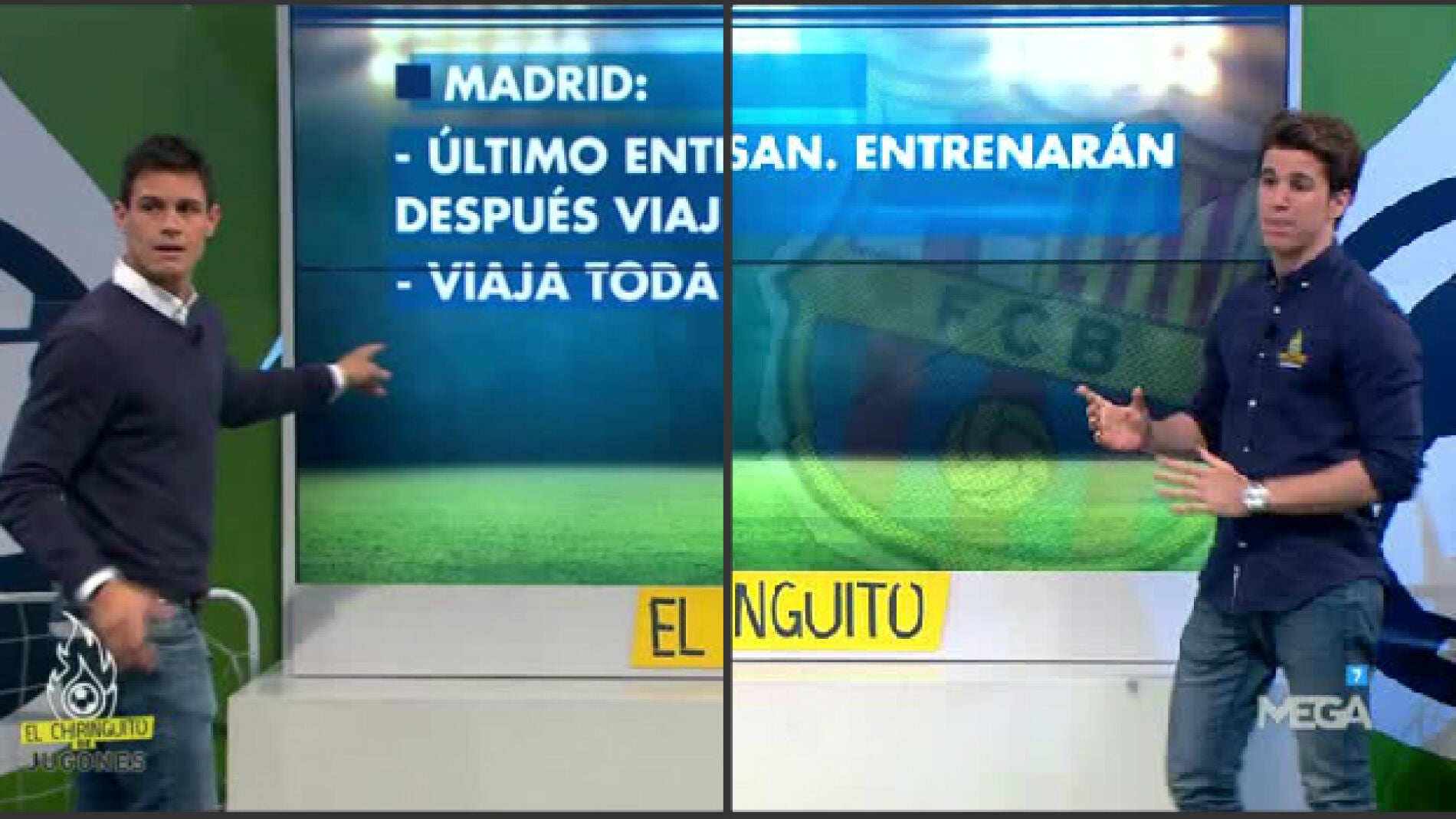 Edu Aguirre y Alex Silvestre