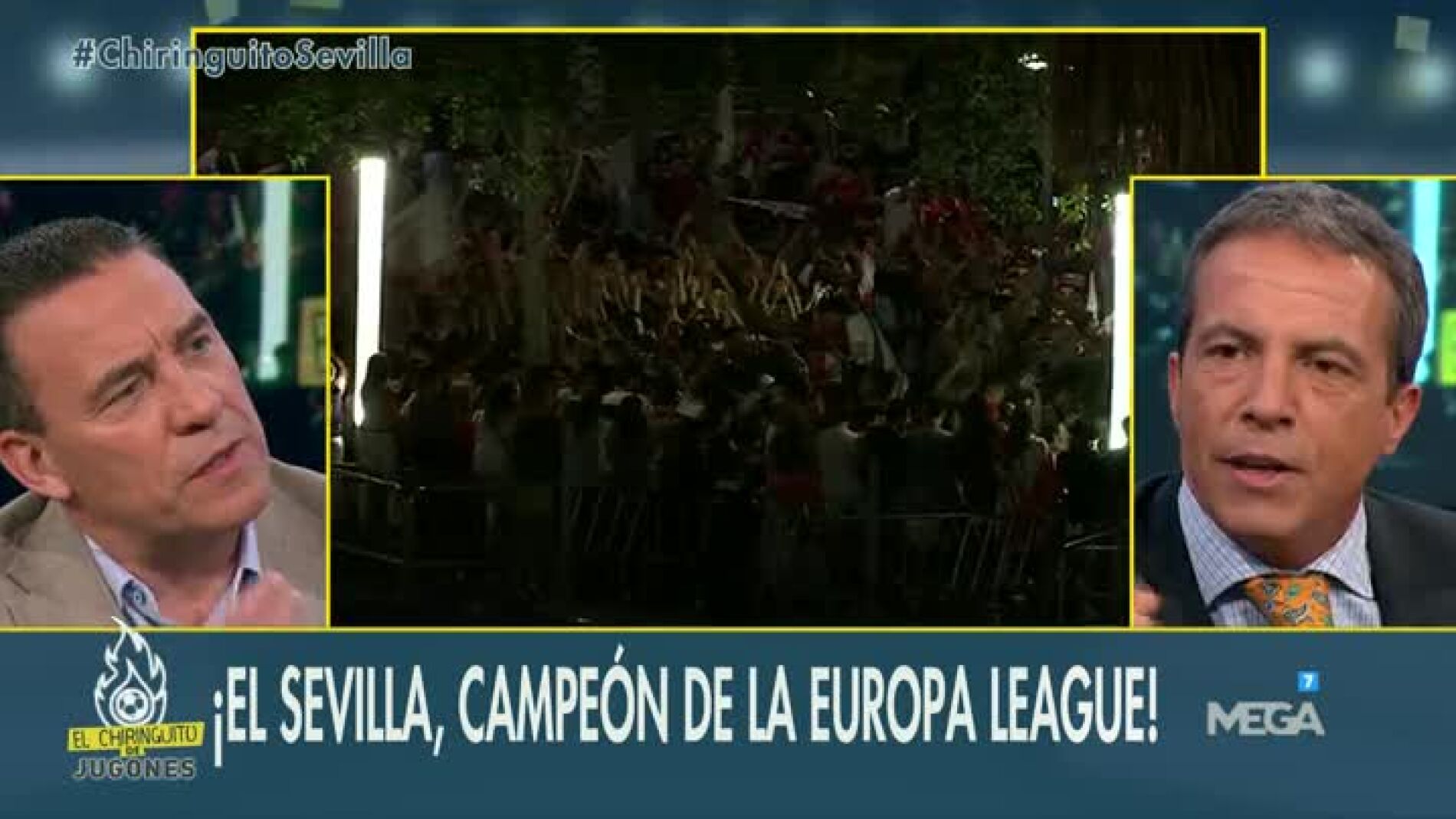 Paco Buyo y Crist&oacute;bal Soria