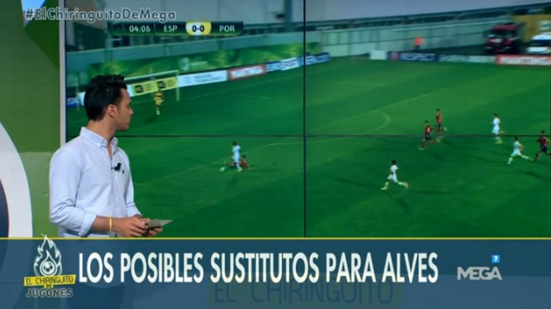 Sustitutos Alves y Mascherano