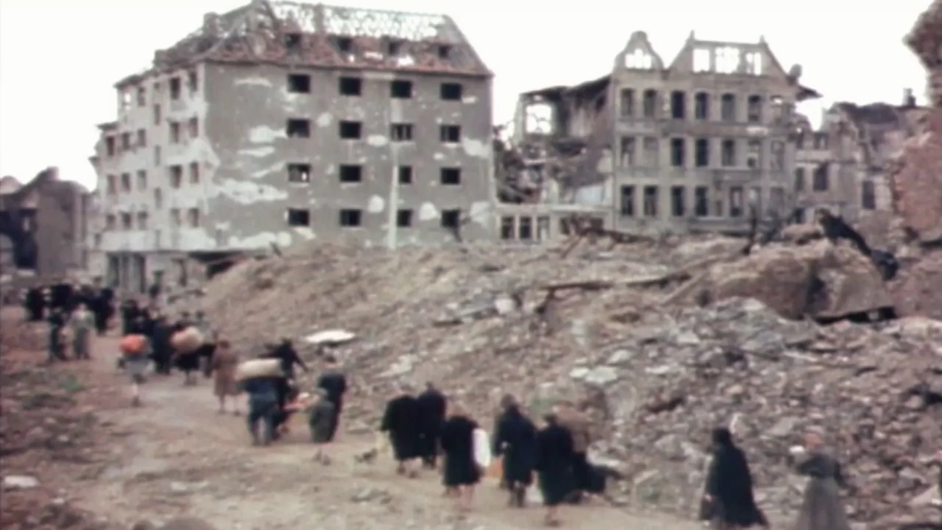 El desastre alemán después de la guerra