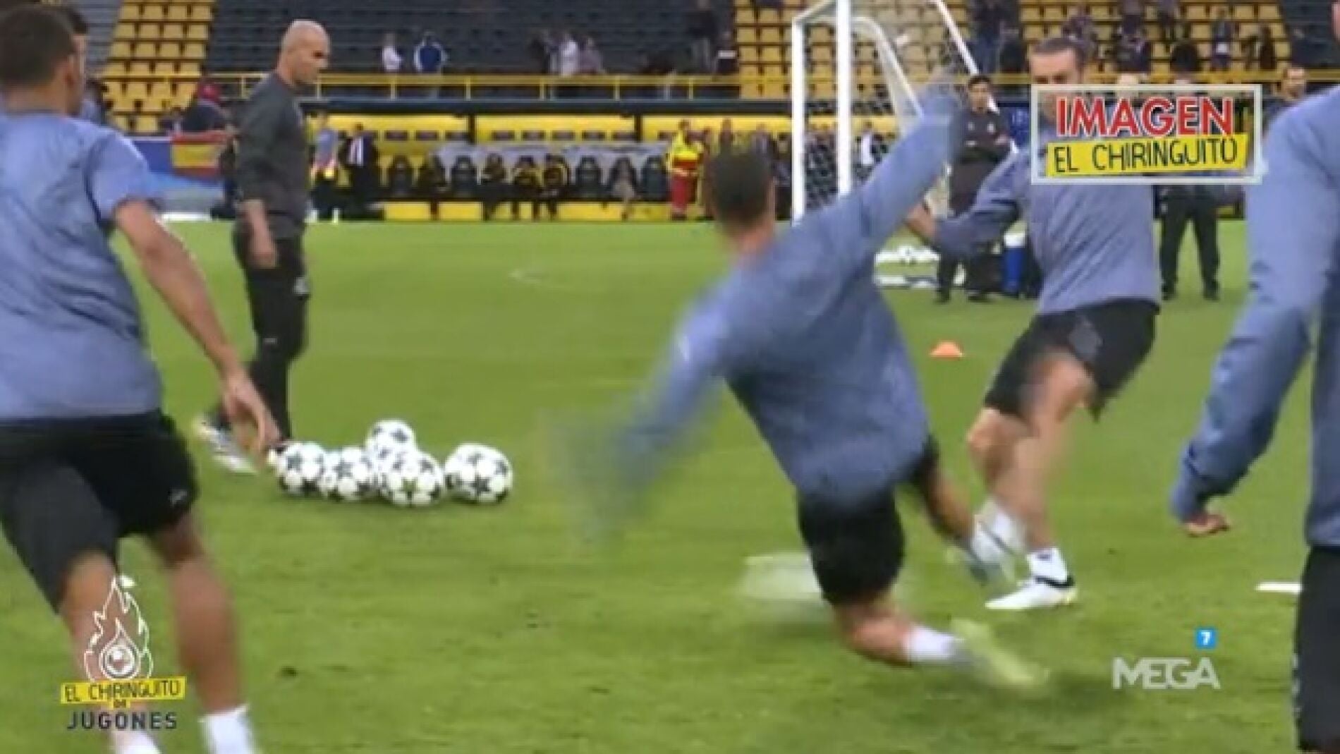 Entrenamiento Cristiano Dortmund