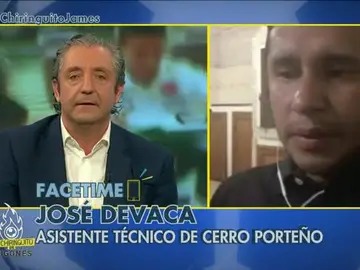 Josep Pedrerol con José Devaca Josep Pedrerol con José Devaca