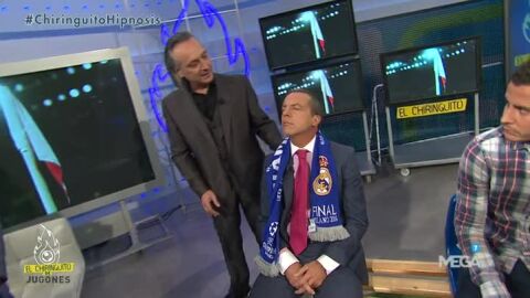 Cristobal Soria hipnotizado