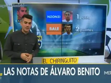 Las notas de la úndecima jornada de Liga Las notas de la úndecima jornada de Liga