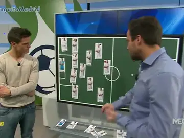 La alineación del Real Madrid La alineación del Real Madrid