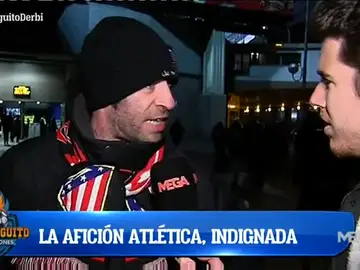 La afición atlética, indignada La afición atlética, indignada