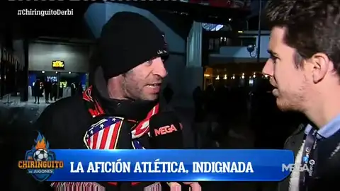 La afición atlética, indignada La afición atlética, indignada