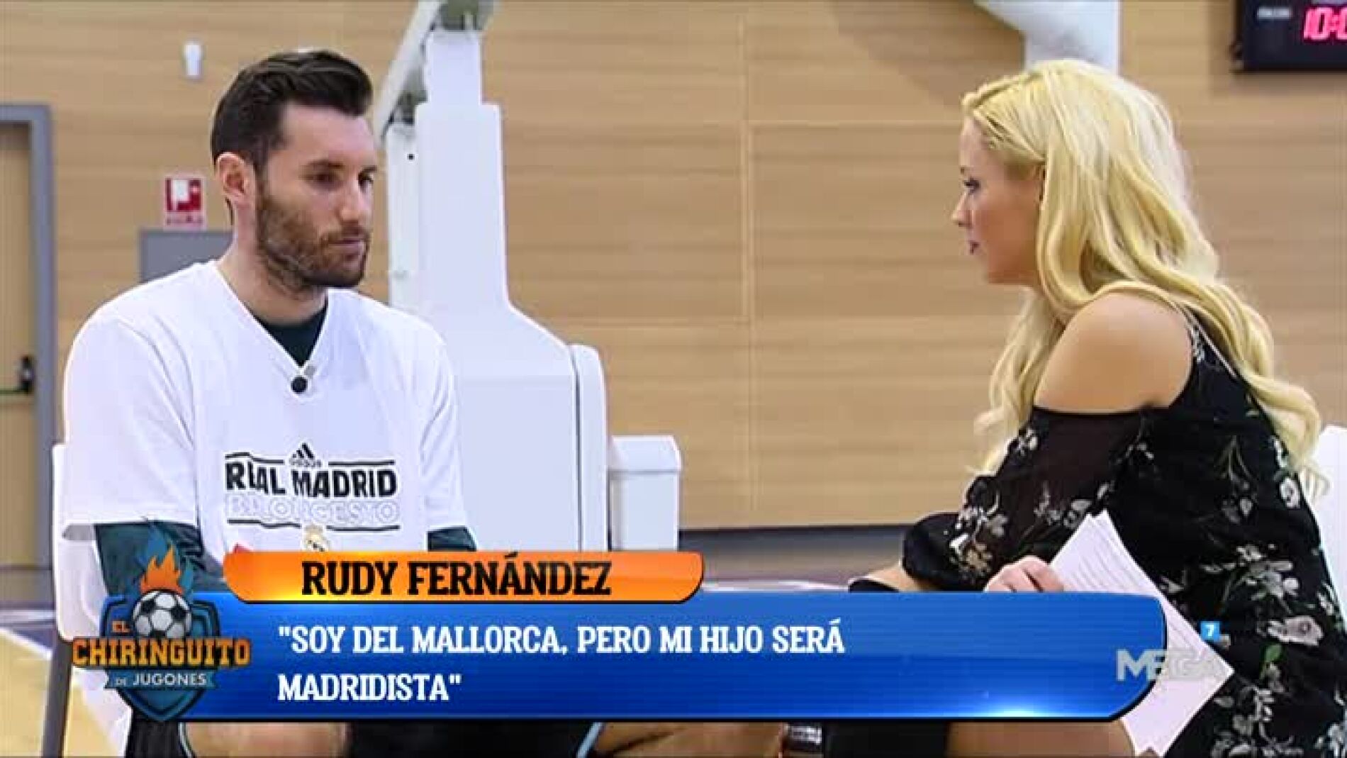 Laura Gadea, con Rudy Fern&aacute;ndez