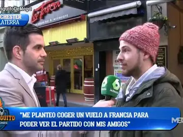 José Álvarez con los aficionados en Reino Unido José Álvarez con los aficionados en Reino Unido