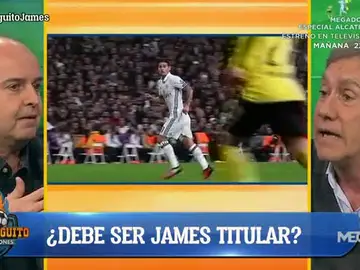 ¿Debe ser titular James? ¿Debe ser titular James?