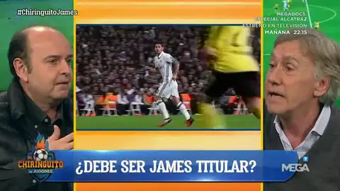 ¿Debe ser titular James? ¿Debe ser titular James?