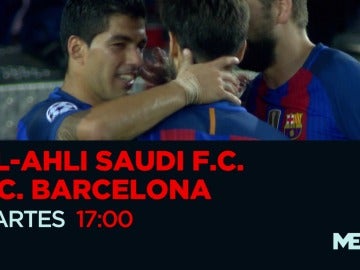 El Al-Ahli - Barcelona se juega en Mega