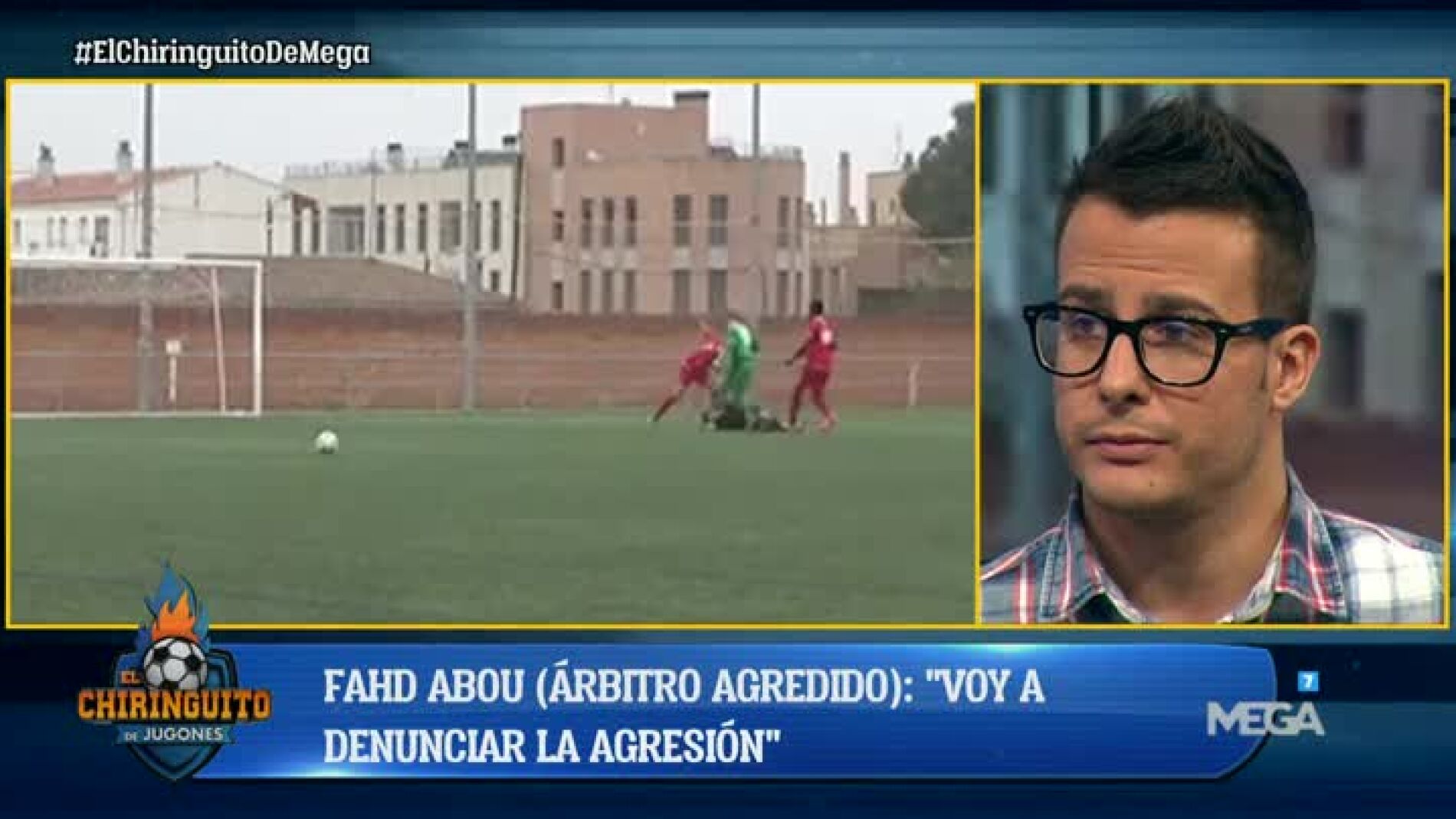 Conexi&oacute;n telef&oacute;nica con el &aacute;rbitro agredido