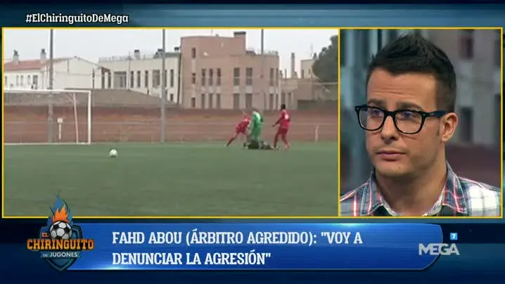 Conexi&oacute;n telef&oacute;nica con el &aacute;rbitro agredido
