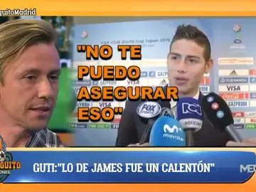 Guti, sobre James Rodríguez Guti, sobre James Rodríguez