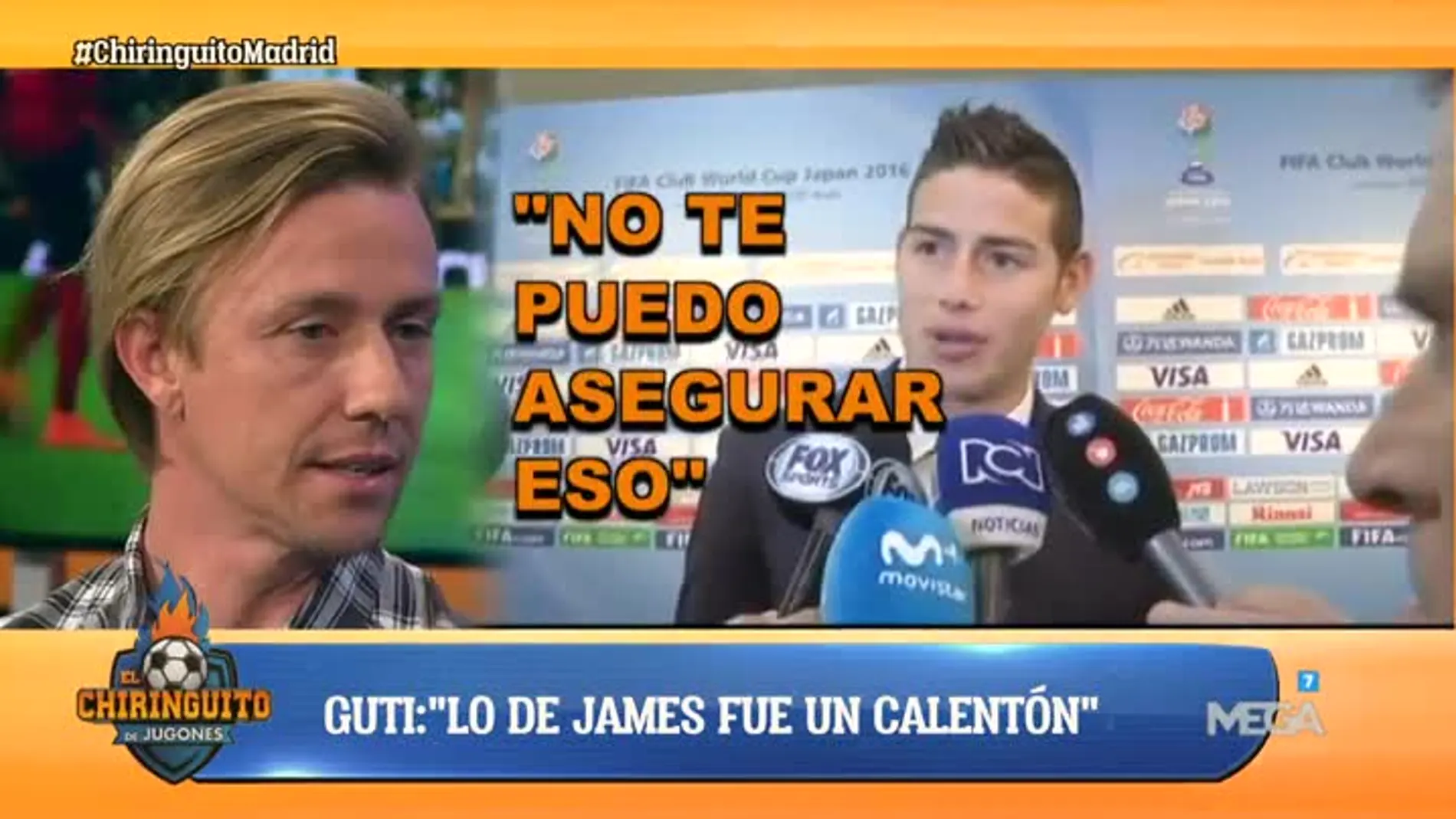 Guti, sobre James Rodríguez