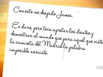 Carta a James Rodríguez Carta a James Rodríguez