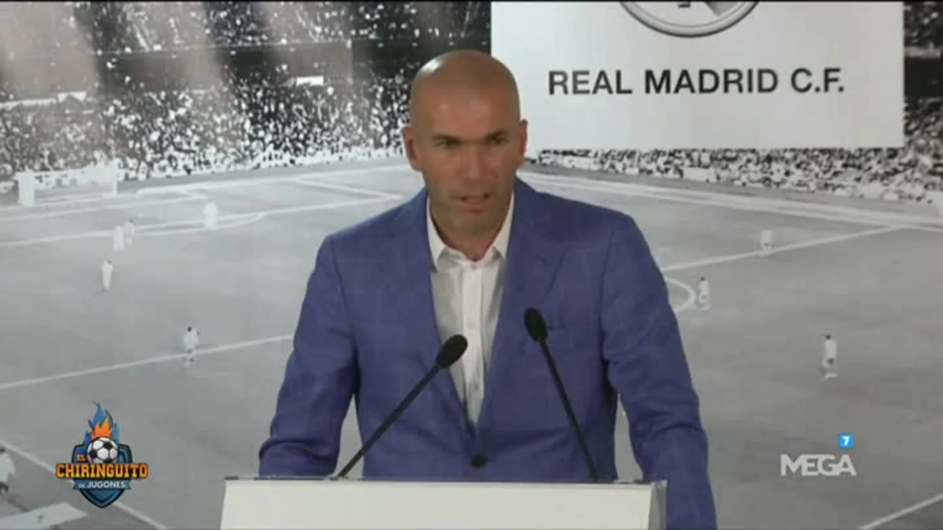 Un año de la llegada de Zidane