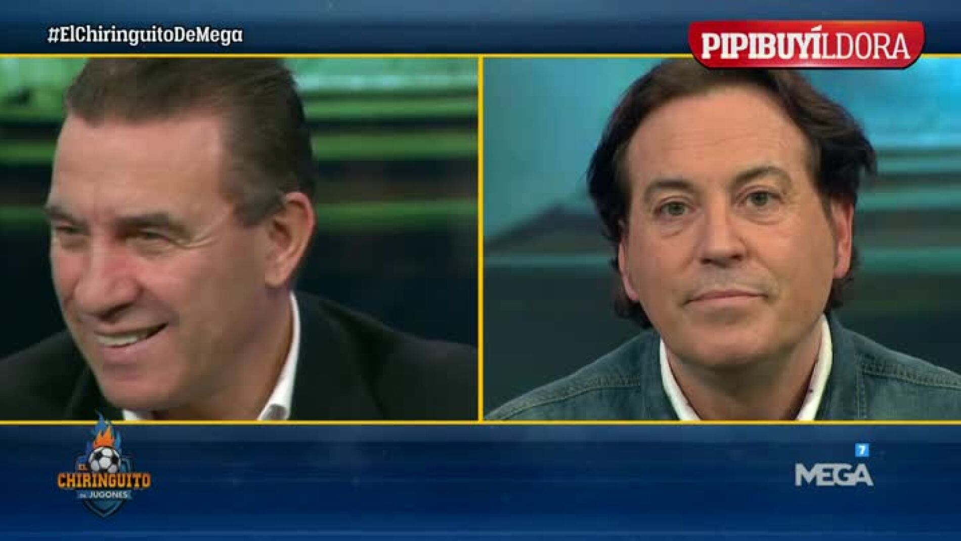 Pipi Estrada y Paco Buyo