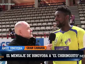 El Punterazo, con el saludo de Ángel Bingyoba El Punterazo, con el saludo de Ángel Bingyoba