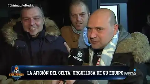 La afición del Celta, orgullosa de su equipo La afición del Celta, orgullosa de su equipo
