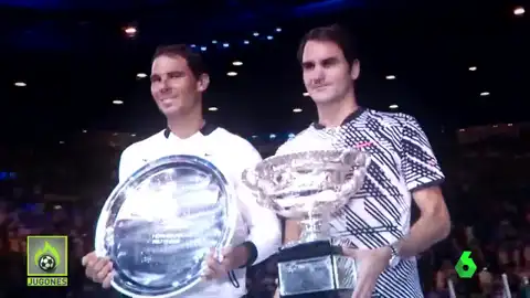 Rafa Nadal y Roger Federer Rafa Nadal y Roger Federer