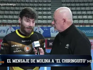 El mensaje de Molina a El Chiringuito El mensaje de Molina a El Chiringuito