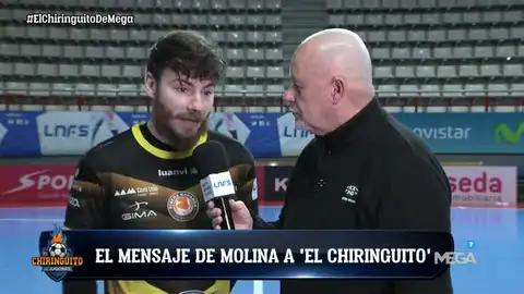El mensaje de Molina a El Chiringuito El mensaje de Molina a El Chiringuito