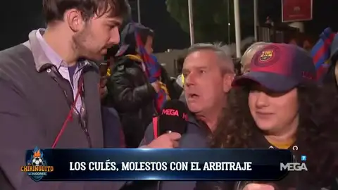 Los culés, molestos con el arbitraje Los culés, molestos con el arbitraje