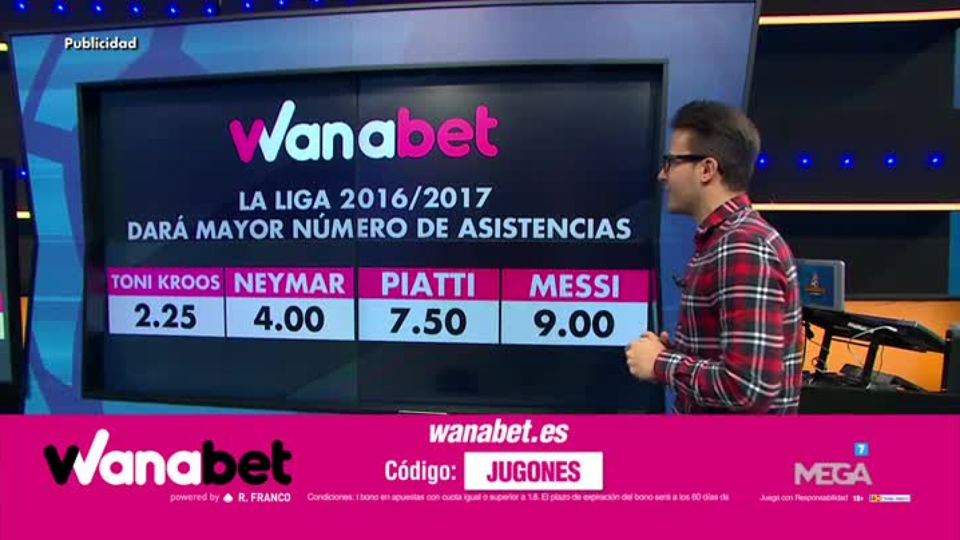 Juanfe con Wanabet