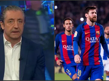 Josep Pedrerol y Messi Josep Pedrerol y Messi