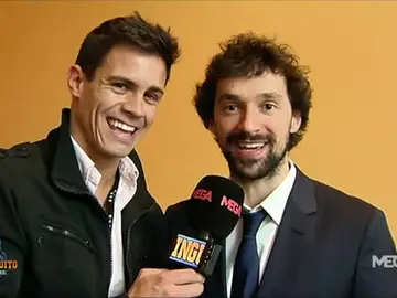 Edu Aguirre, con Llull Edu Aguirre, con Llull