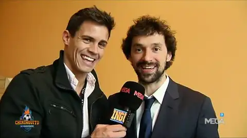 Edu Aguirre, con Llull Edu Aguirre, con Llull