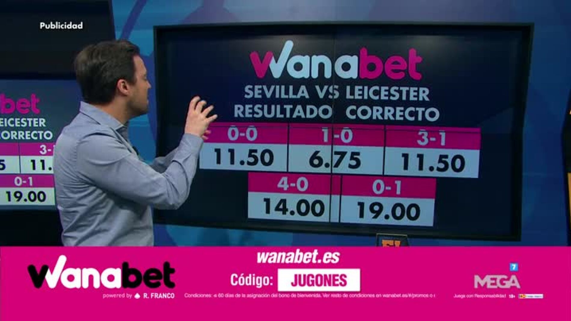 Nacho Pe&ntilde;a con Wanabet